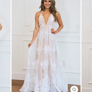 Periwinkle Floral Dress